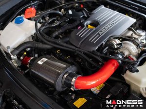FIAT 124 Performance Air Intake System - MAXFlow - MADNESS - Red Powdercoated Finish